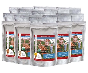 Emergency Food Stashes: Family Stash, One-Month Supply for 4 (670 Meals)