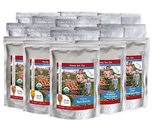 Emergency Food Stashes: Family Stash, One-Month Supply for 4 - Gluten Free (652 Meals)
