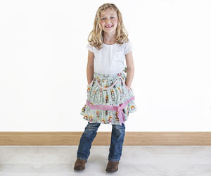Sisterhood Membership + Supplies: Kid's Egg-gathering Apron Pattern