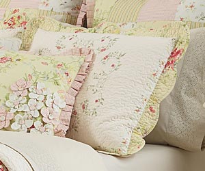 Bedding, Shams: MaryJane's Home Prairie Bloom Sham