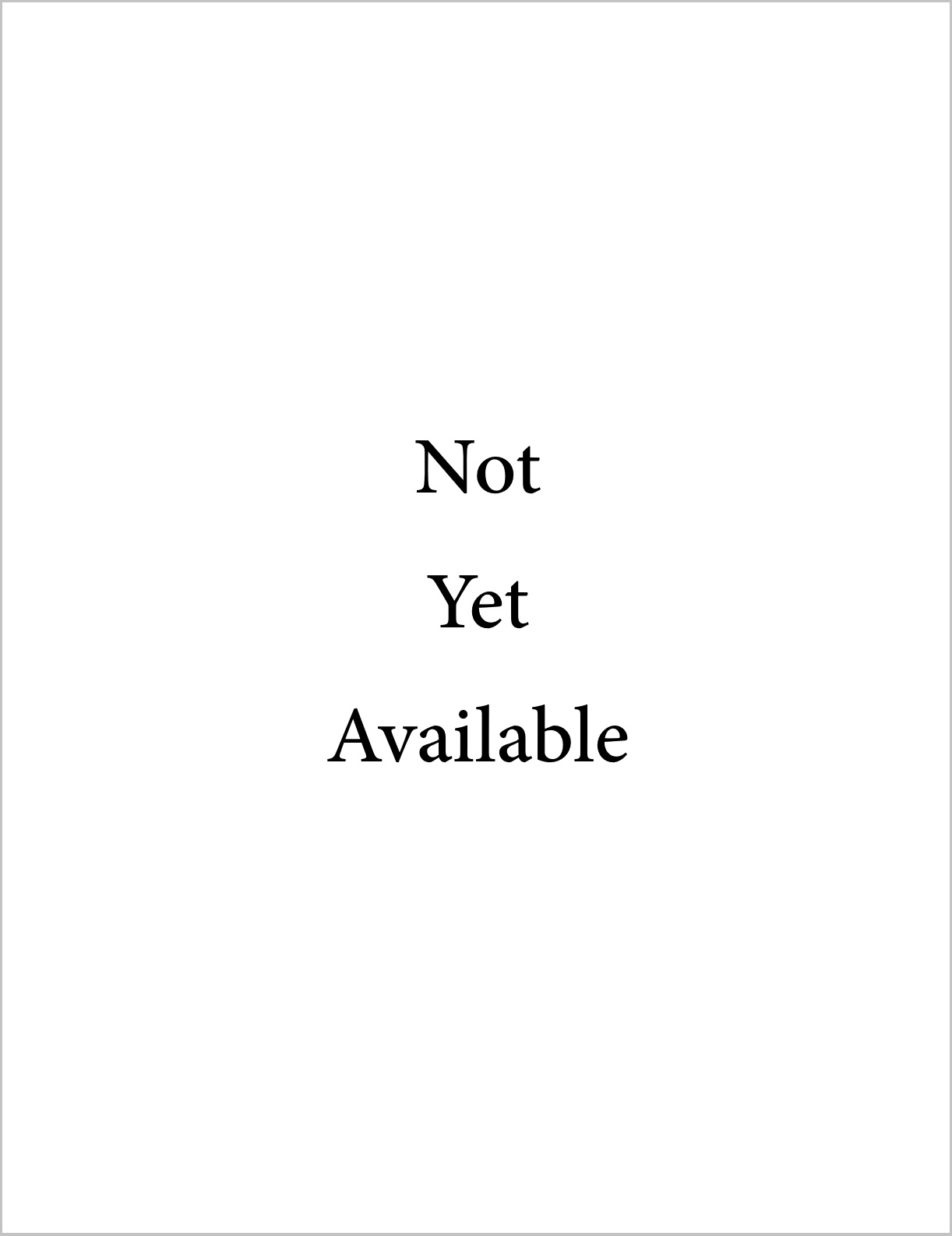 Magazine: Not Yet Available (April-May-June 2027)