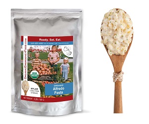 Emergency Food : Organic Alfredo Pasta 