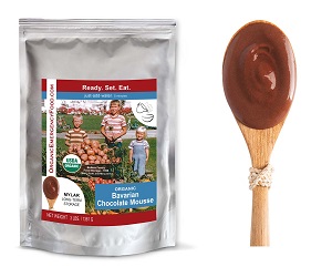 Emergency Food : Organic Bavarian Chocolate Mousse 