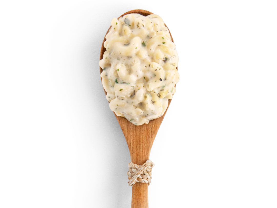Cheddar Herb Pasta by MaryJane's Farm — freeze-dried backpacking meal