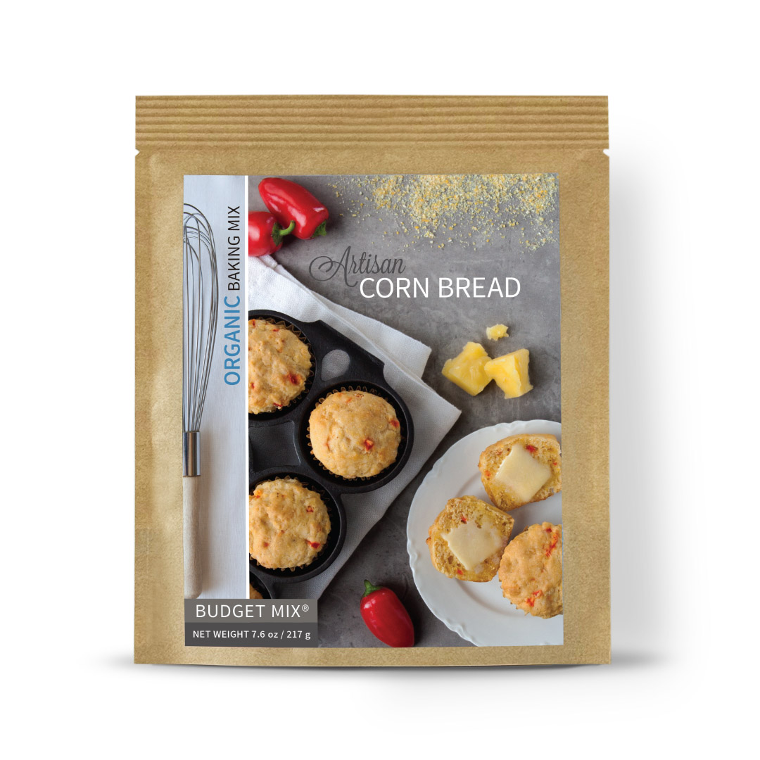 Budget Mix&reg Baking Mixes: Organic Corn Bread