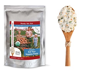 Emergency Food : Organic Eat Your Veggies Pasta 