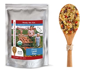 Emergency Food : Organic Lentil Pilav