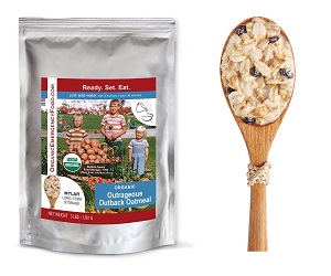 Emergency Food : Organic Outrageous Outback Oatmeal
