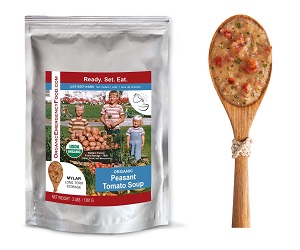 Emergency Food : Organic Peasant Tomato Soup 