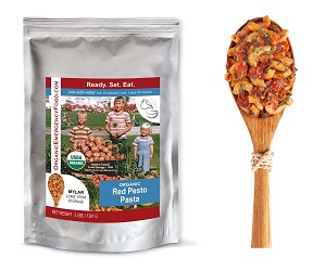 Emergency Food : Organic Red Pesto Pasta 