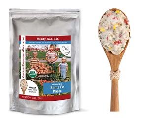 Emergency Food : Organic Santa Fe Pasta 