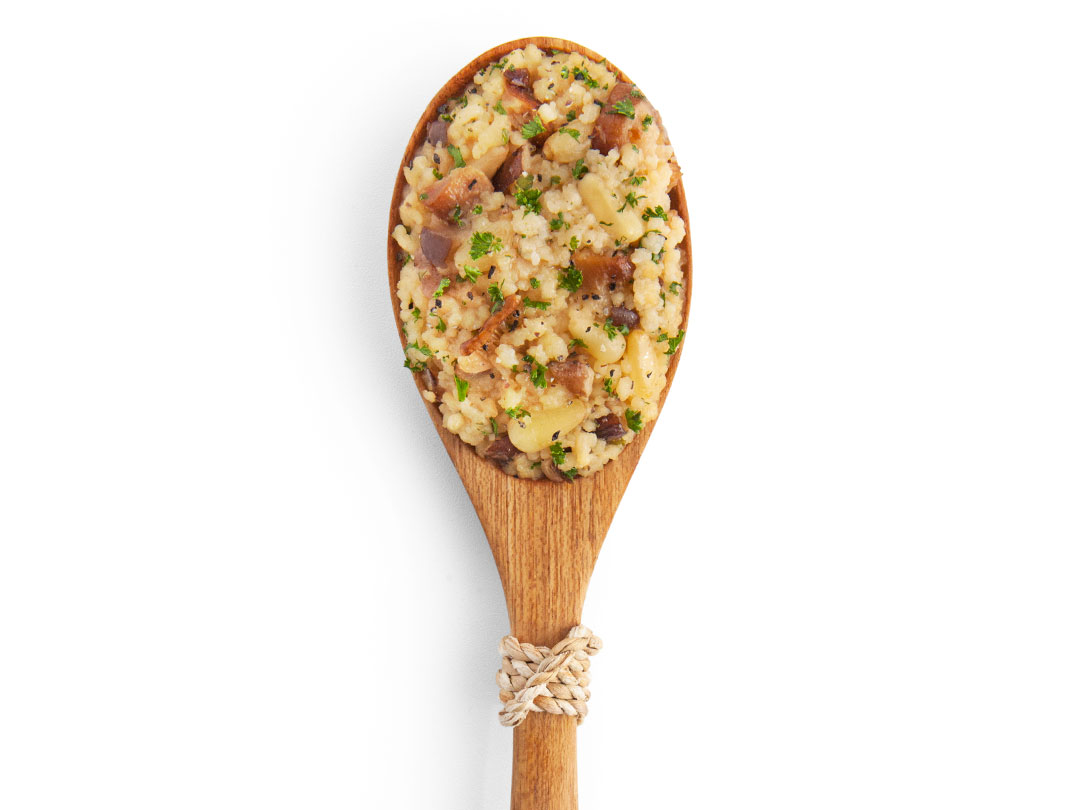 Wild Forest Mushroom Couscous by MaryJane's Farm — freeze-dried backpacking meal