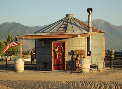 Mary's granary she-shed