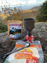 Sheila's trip photo with outpost