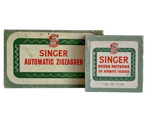 Farmhouse Style: Vintage Automatic Zigzagger Attachment & Stitch Patterns