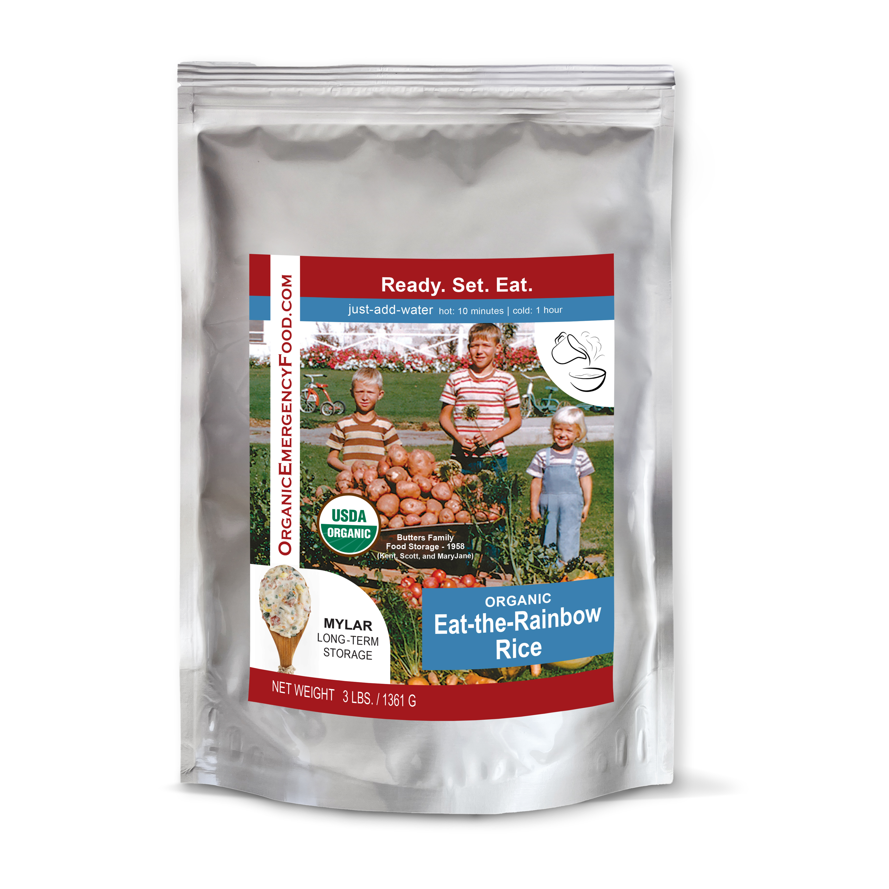 Mylar bulk packaging