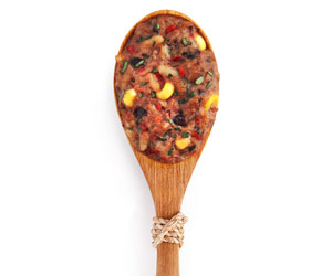 Backpacking Meals: Organic Breakfast Rice & Beans w/ Cheese & Eggs