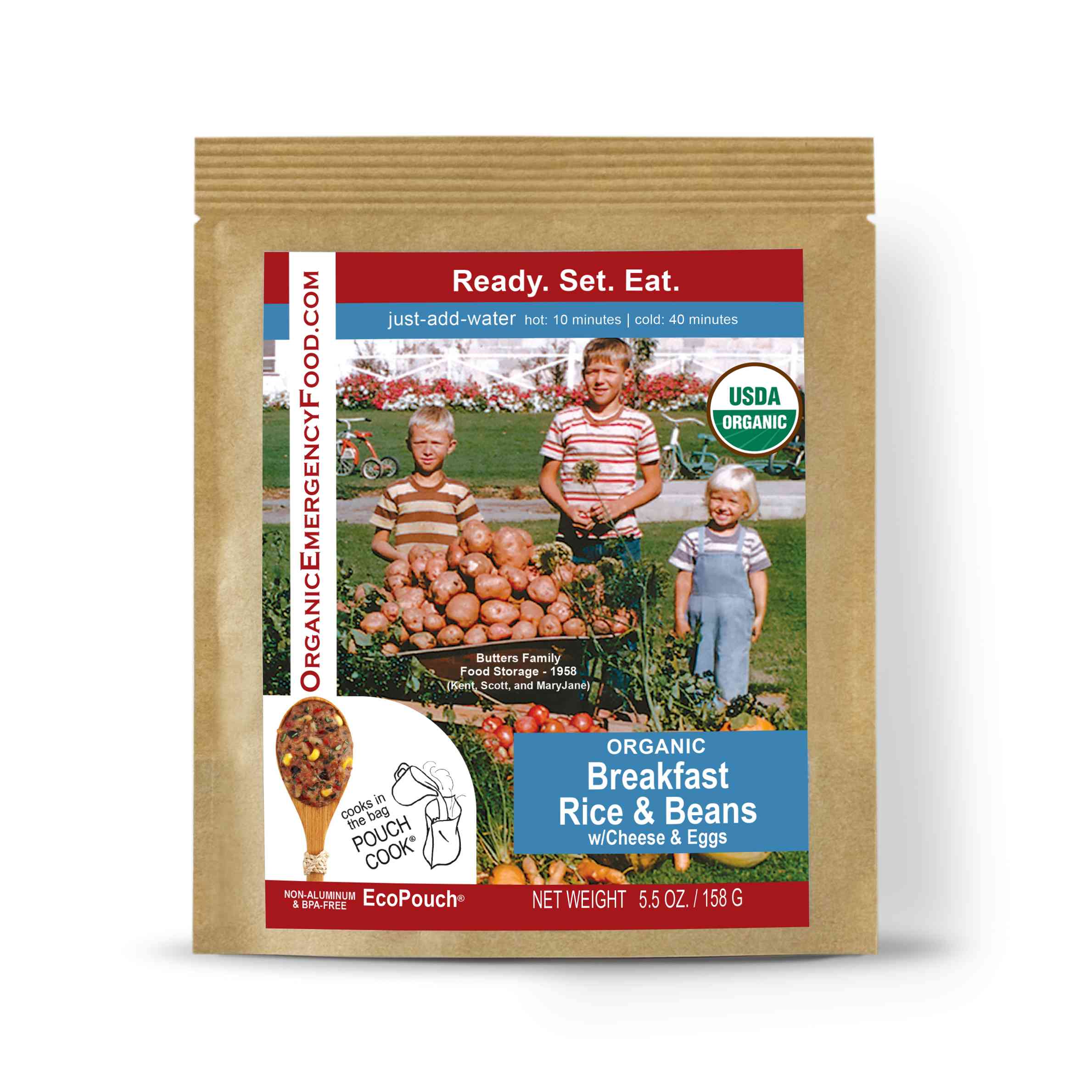 Outpost pouch packaging
