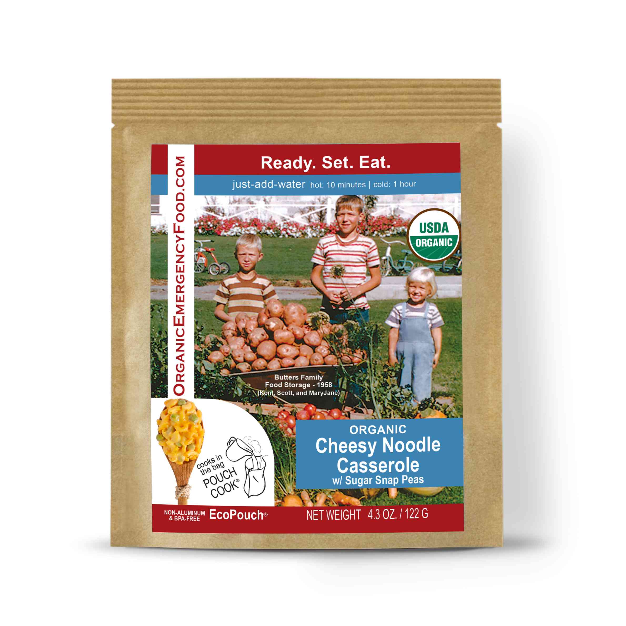 Outpost pouch packaging
