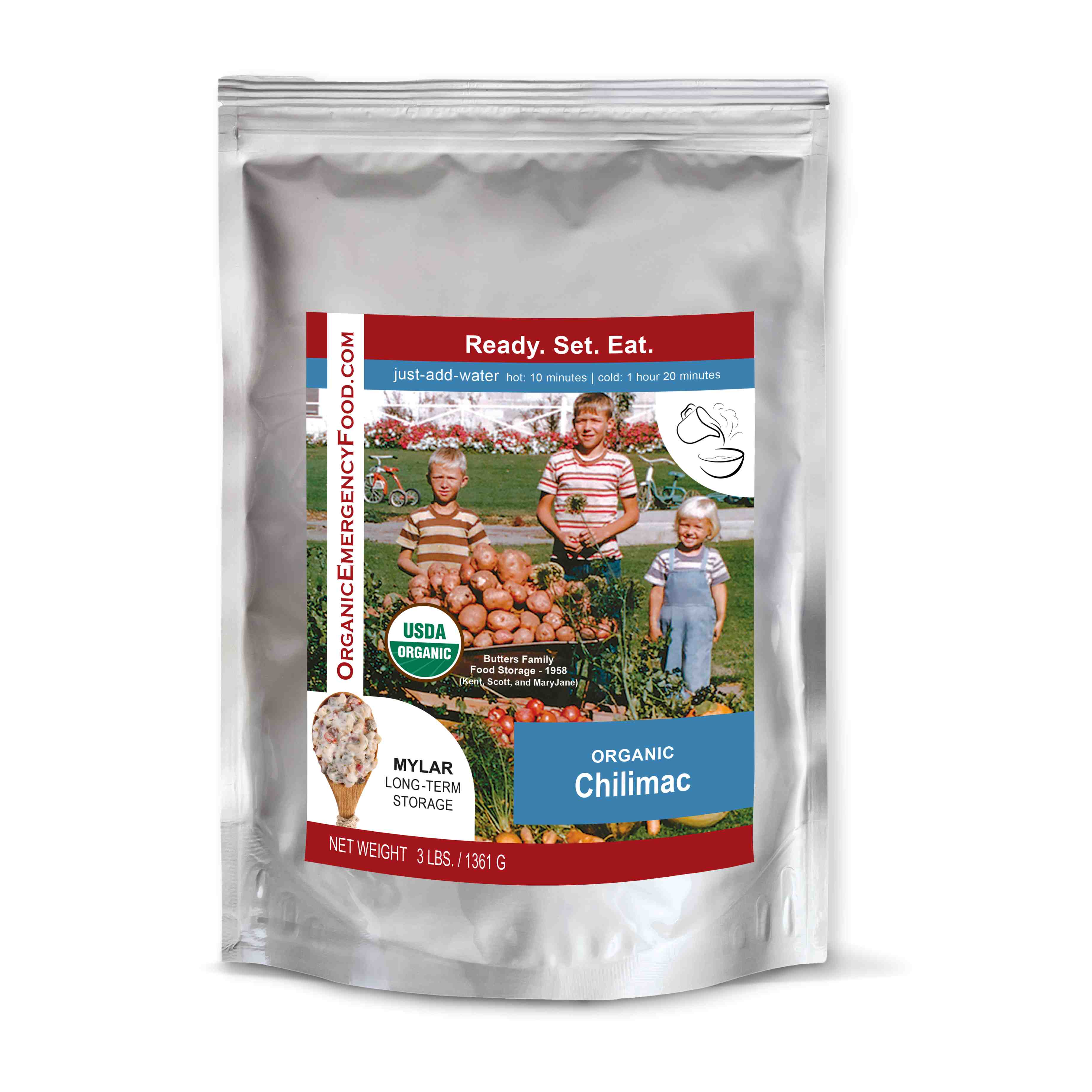 Mylar bulk packaging