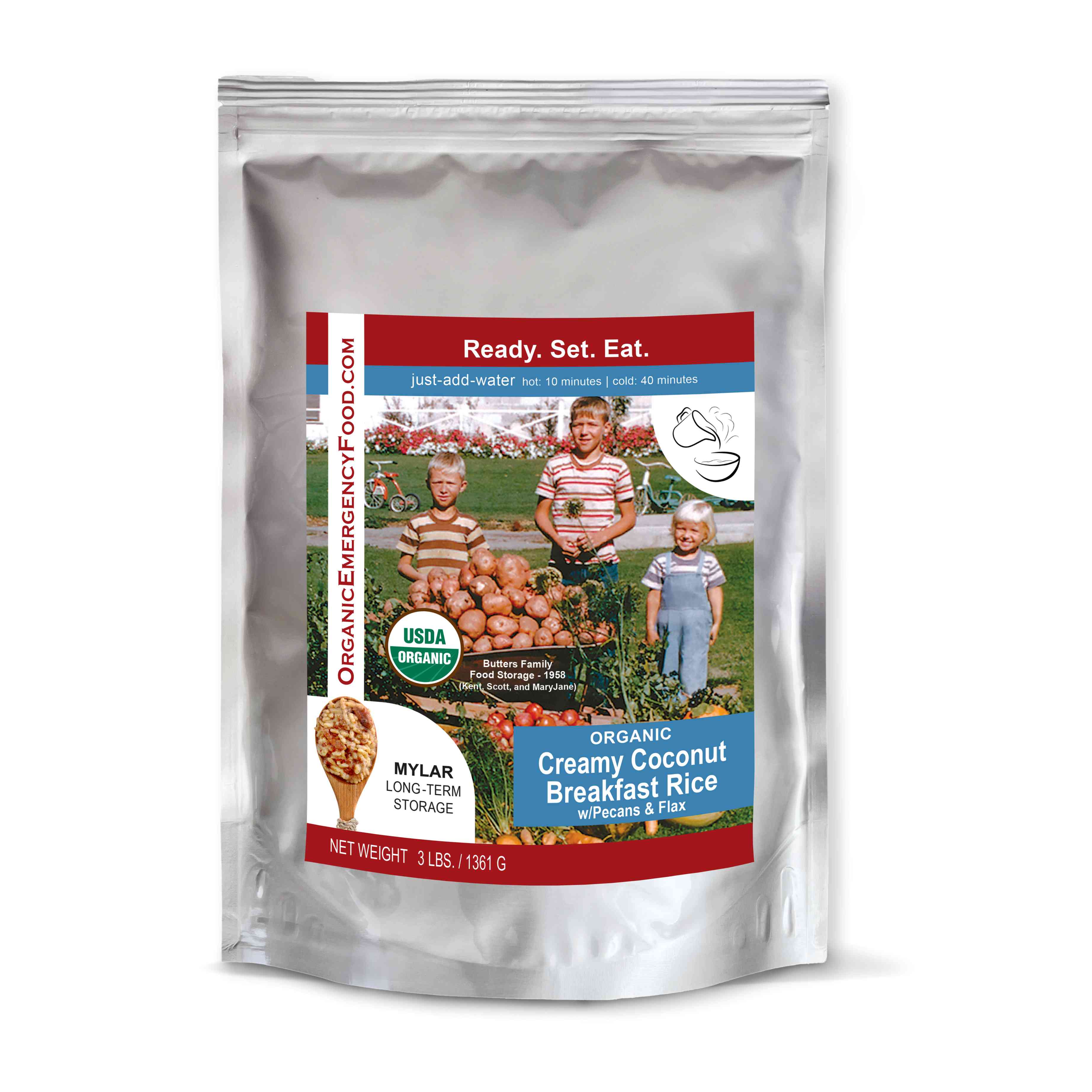 Mylar bulk packaging
