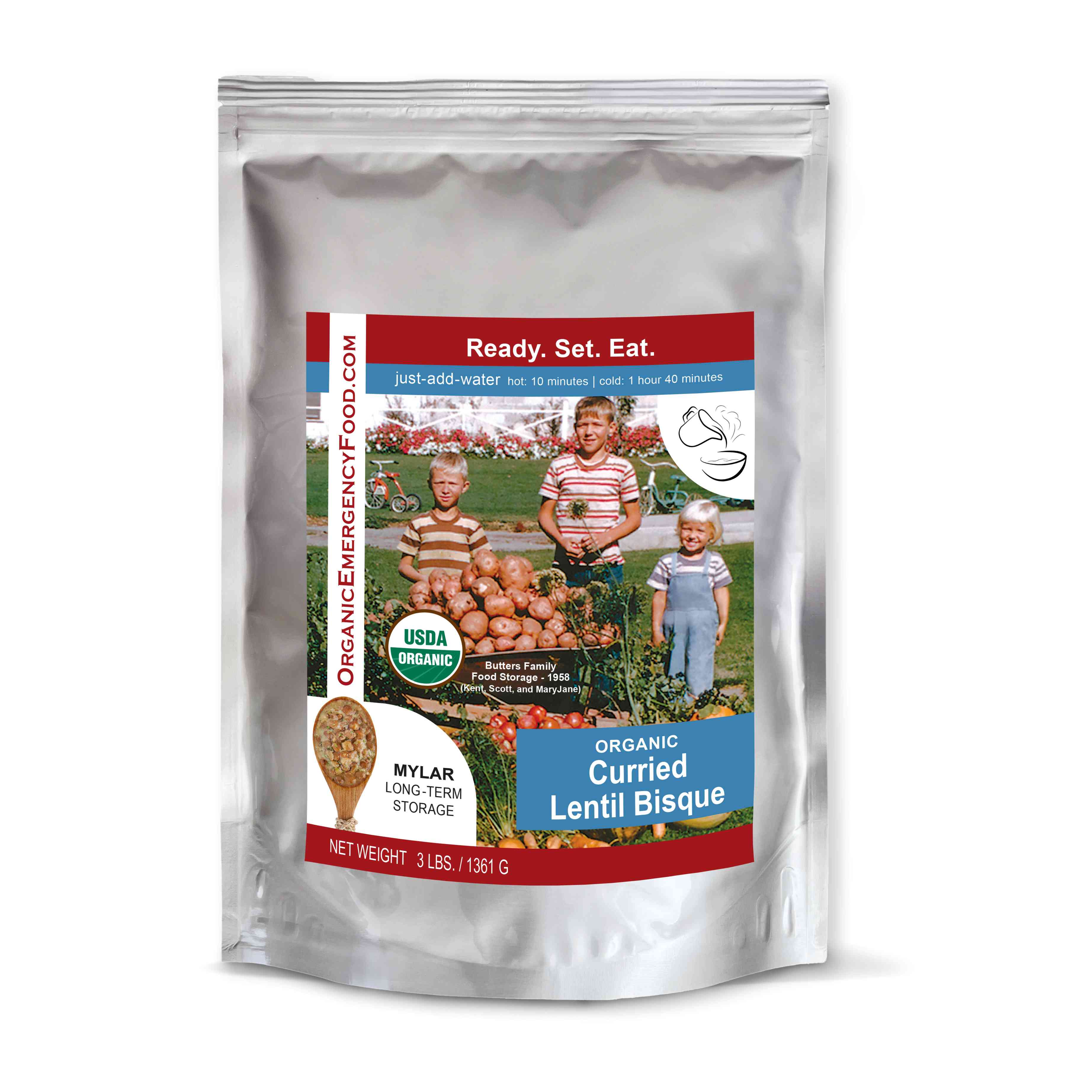 Mylar bulk packaging