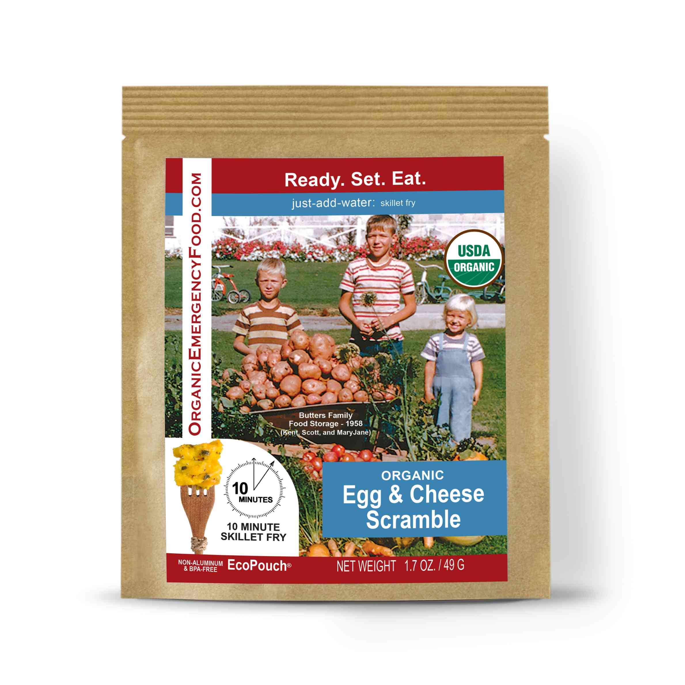 Outpost pouch packaging