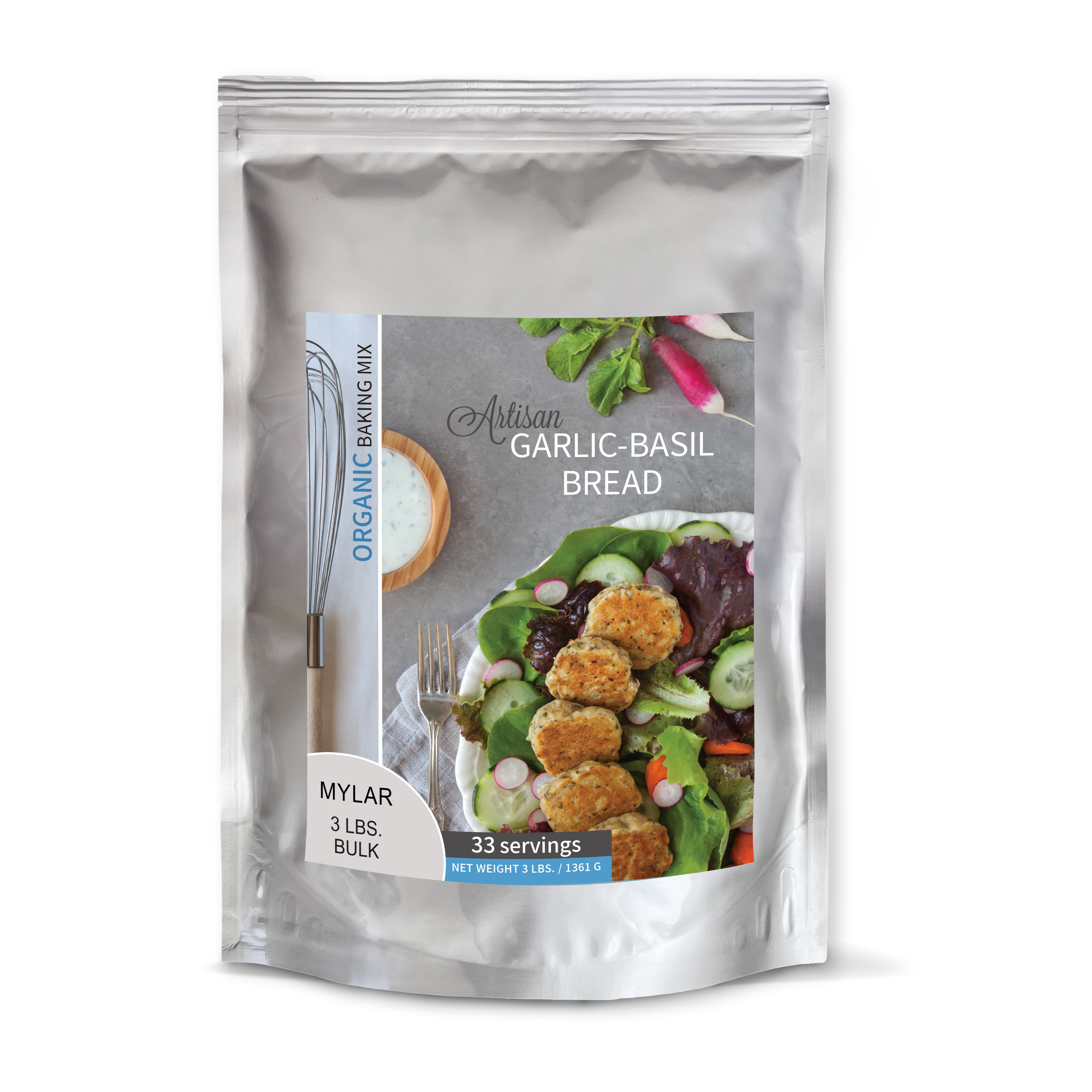 Mylar bulk packaging
