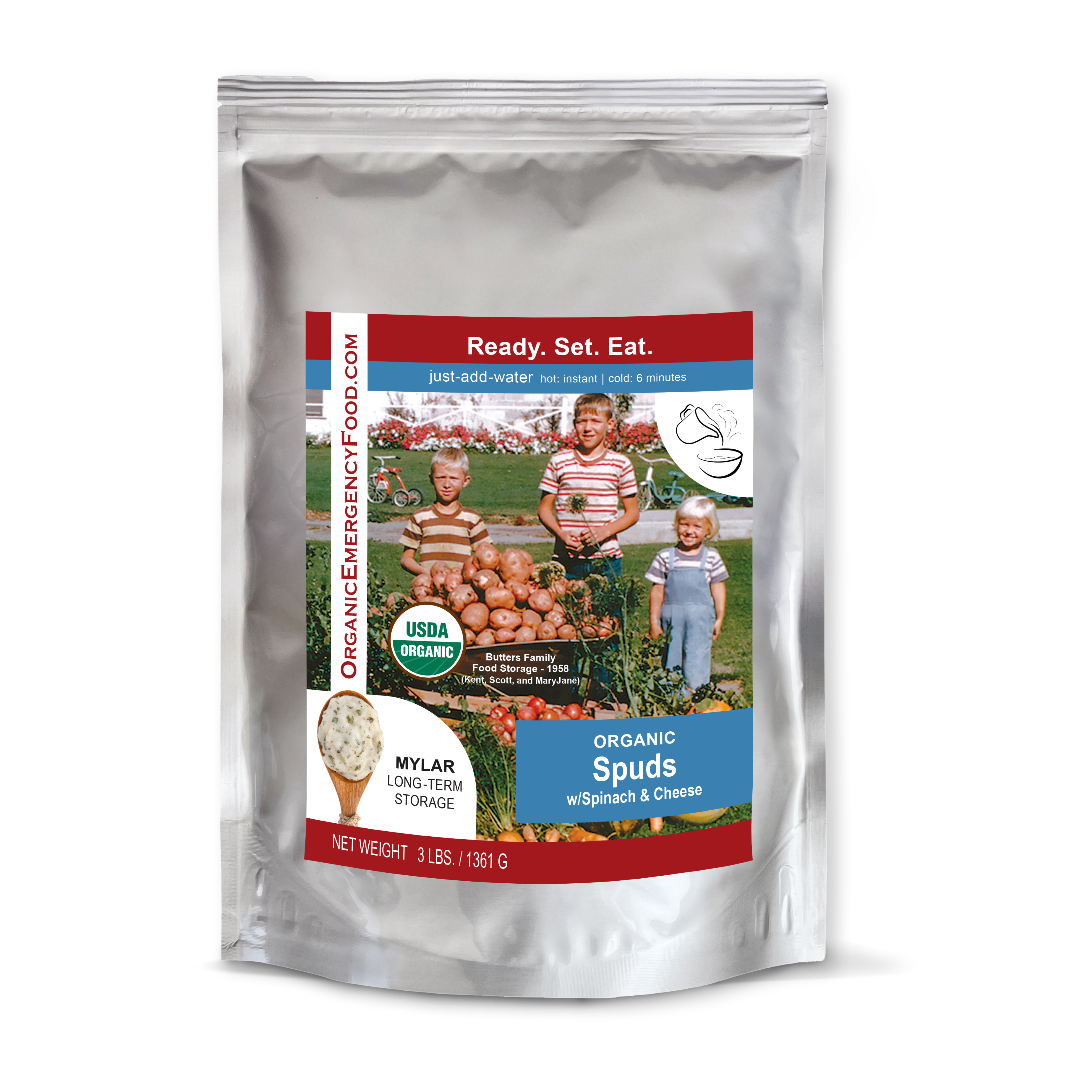 Mylar bulk packaging