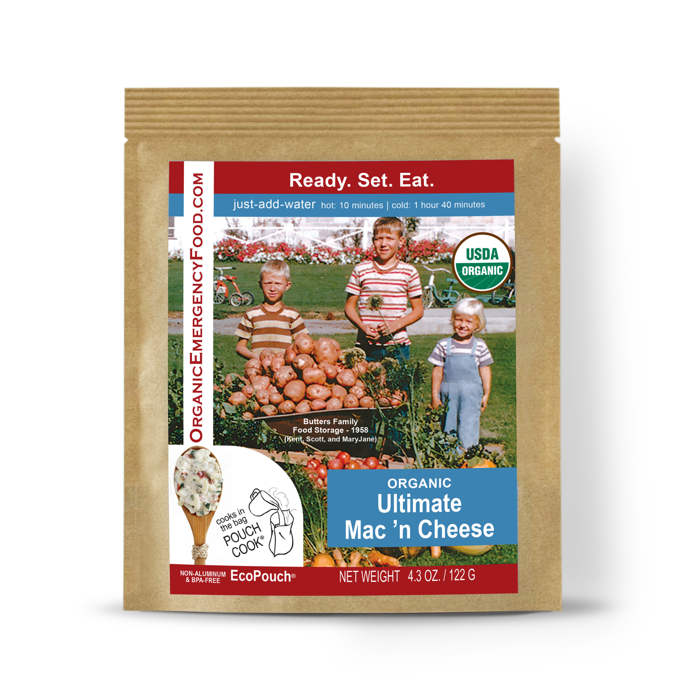 Outpost pouch packaging
