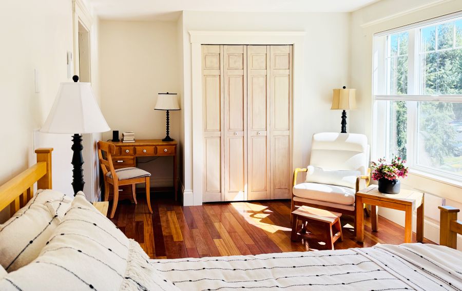 camellia bedroom and closet