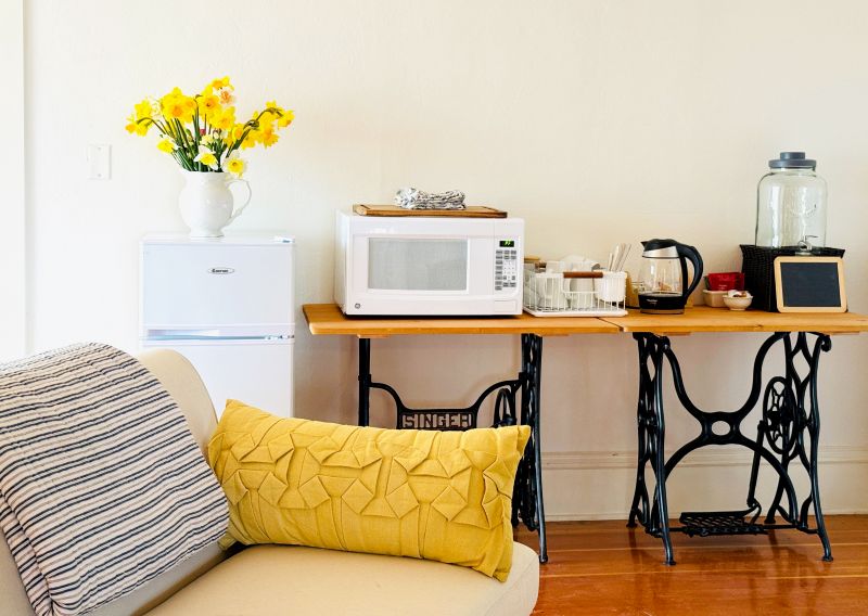 syringa fridge and coffee bar