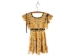 Girl's Yellow Crocheted Dress - MJC-Yellow Crocheted Dress
