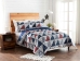 MaryJane's Home 3-Piece Patriotic Patchwork Quilt Set - Full/Queen - MJHome-Patriotic-Patchwork-Quilt-Set